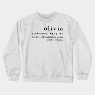 Olivia Crewneck Sweatshirt